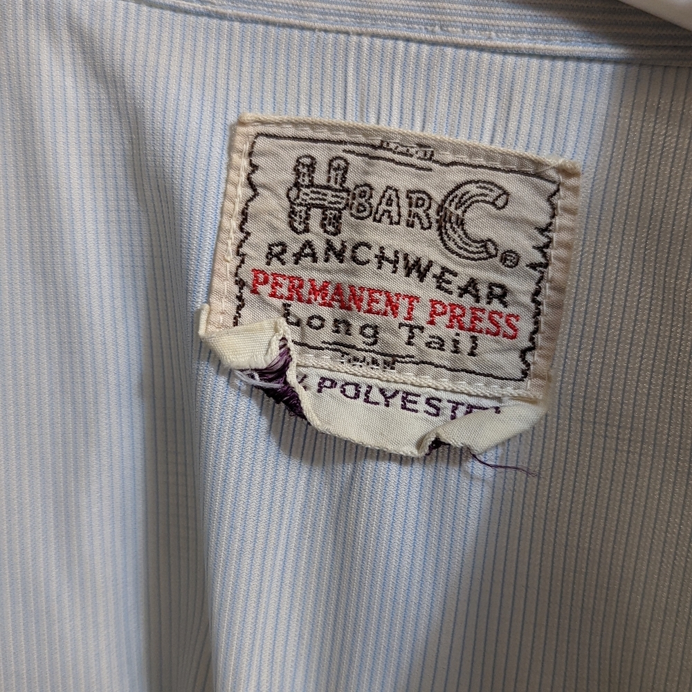 Vintage HBarC long tail shirt
